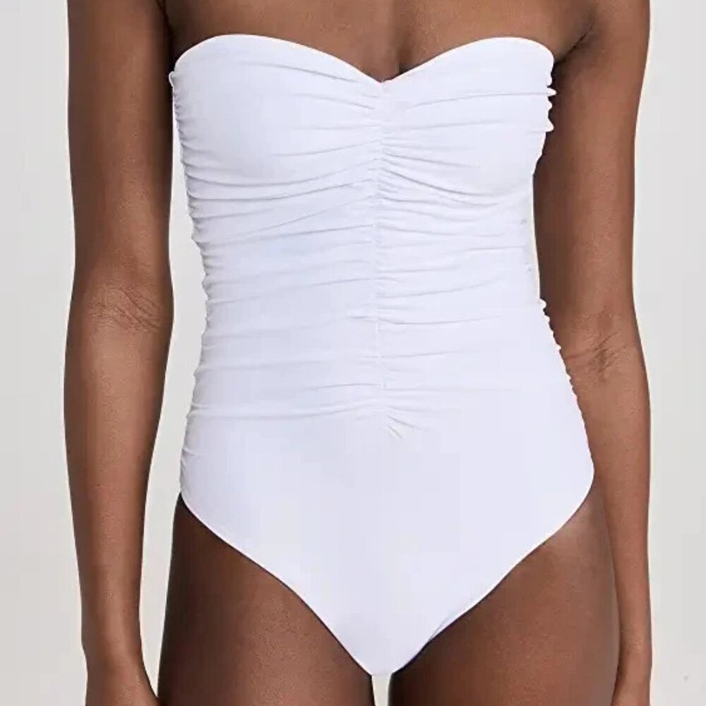 Jade Swim Yara Shirred One Piece Swimsuit